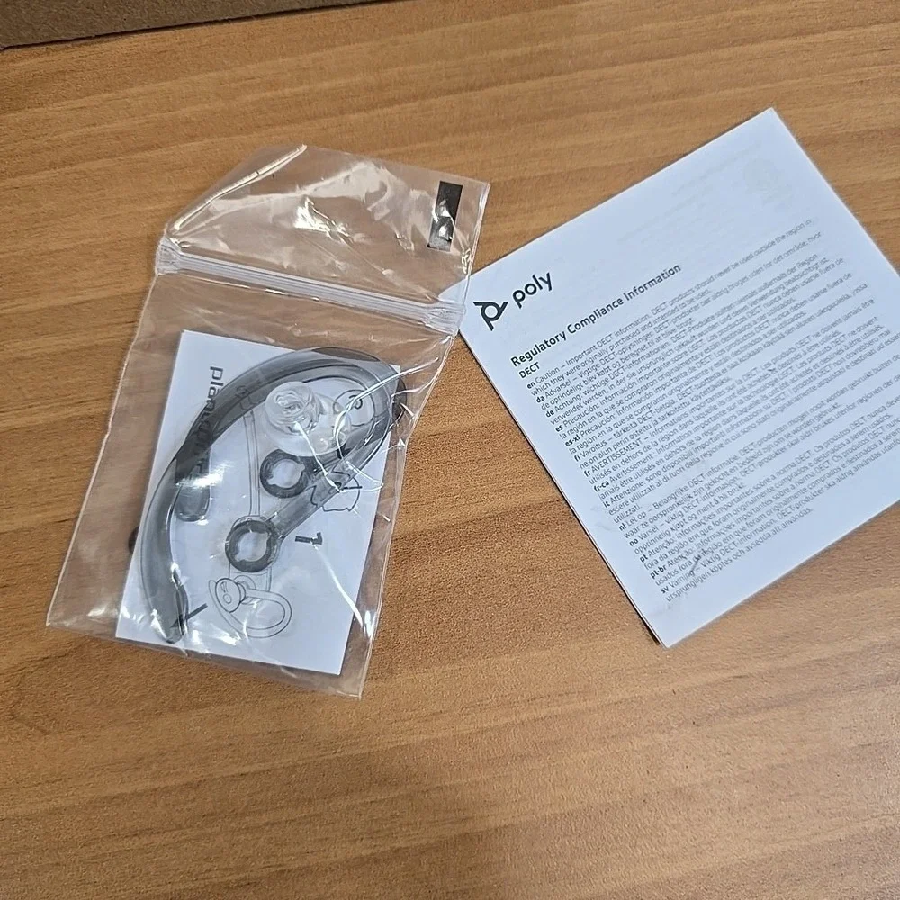 Plantronics CS540‎ Wireless Headset System Black Single Ear (Mono) Noise Cxling
